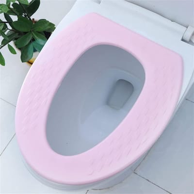 Toilet Kussen - Toiletmat Toiletdeksel - Badkamer Comfort - Herbruikbaar Zacht Materiaal - 40x34 cm - Verschillende Kleuren