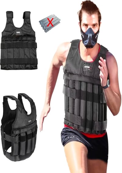 Livano Gewichtsvest - Gewichtvest - Weight Vest - Tactical Vest - Trainingsvest - Heren - Dames