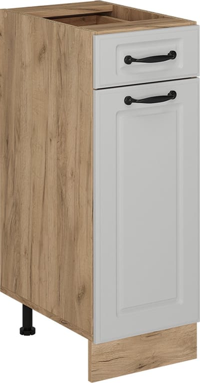 Vicco R-Line Keukenonderkast – 30 cm zonder werkblad Wit Landhuis