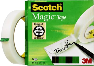 Plakband Scotch Magic 810 19mmx66m onzichtbaar mat | 12 stuks