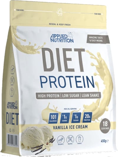 Applied Nutrition Diet Protein (450g) Vanilla Ice Cream - Eiwitten - Wei-eiwit Mix