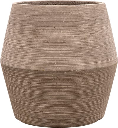 Baq - Plantenbak - Colorado - Ø 44 cm x H 43 cm - Goud- Opening 31 cm