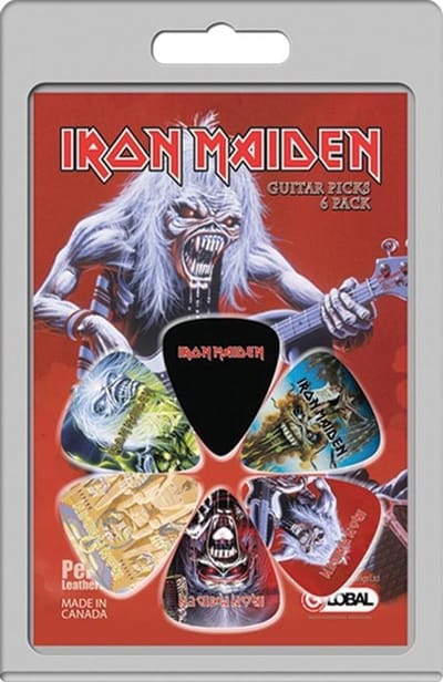Perri's - Iron Maiden - plectrum - Medium 0.71 mm - 6-pack