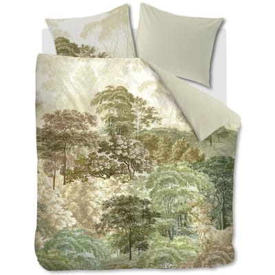 Beddinghouse Arcadia dekbedovertrek - Tweepersoons - 200x200/220 cm - Groen