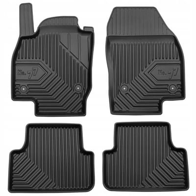 FROGUM No.77 VW T-Cross Automat – Rubberen automatten – Perfecte pasvorm – Hoge rand – Slijtvast TPE