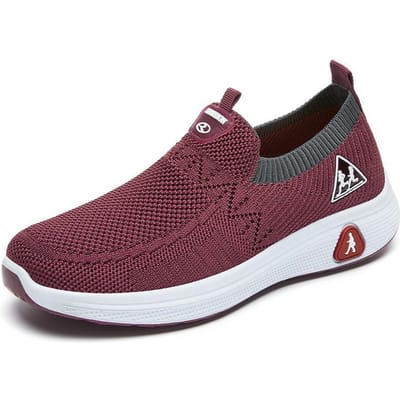 Chaussures de printemps pour femmes d'âge moyen et âgées, chaussures de marche pour mamans, chaussures de loisirs en tissu à fond souple, chaussures de sport pour femmes 41