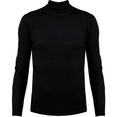 Xagon Man stoppen Turtleneck Mannen zwart