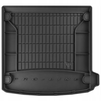 Premium Rubber Kofferbakmat met Organizer Functie – Geschikt voor AUDI Q8 vanaf 2018 – TPE Rubber – Hoge Rand 5 cm – Antislip & Geurloos
