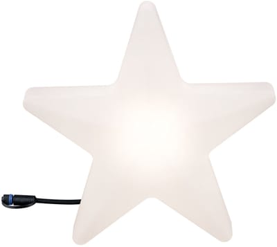 Plug & Shine Set LED-lichtobject Star IP67 3000K 2,8W Wit