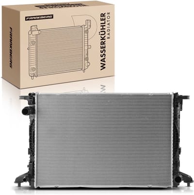 Frankberg 1x Radiator Waterkoeler Motorkoeler voor Audi