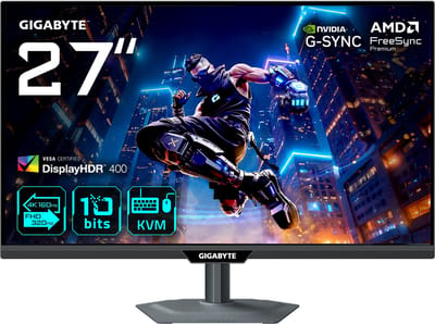 GIGABYTE M27UP - 4K IPS Gaming Monitor - 160Hz/320Hz - 27 Inch