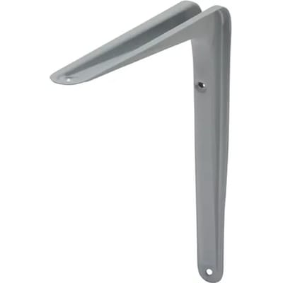 Duraline Plankdrager Model 1 Mat Zilver 25x20cm