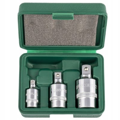 Jonnesway Kogelgewricht Set - 3 Delig - Verchroomd - S15U43S