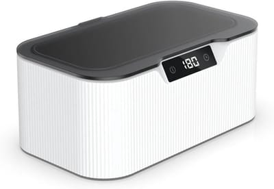 Ultrasone Reiniger - Schoonmaakapparaat - Sieraden Reinigen - 47kHz Wave Frequency - 500ml Tank - Wit