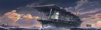 Hasegawa Aircraft Carrier Akagi - Water Line Series modelbouw - 1:700 - 49227