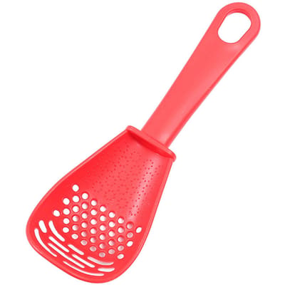 Cuillère à broyer, presse-purée multifonction, cuillère économiseuse de riz pour la cuisine, égouttage, cuisson