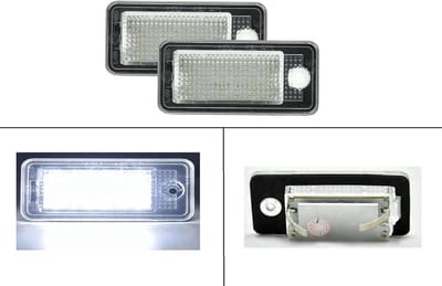 Set van 2 CANbus LED Kentekenverlichting Zonder Foutmelding - E-keurmerk, 7000K Ultra Wit