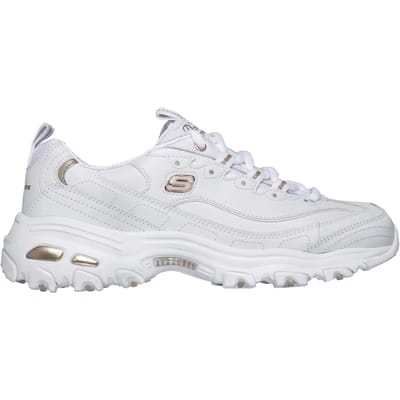 Skechers D'Lites - Fresh Start, witte damessneakers 39 wit