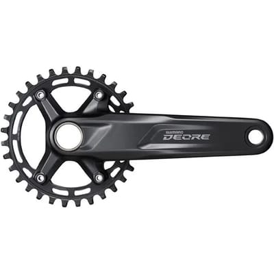 Crankstel 10/11 speed Shimano Deore FC-M5100-1 - 32 tands - 175 mm - zwart