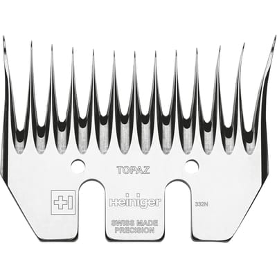 Heiniger Topaz Standaard Ondermes 5/82 – Allround scheermes voor alle woltypen