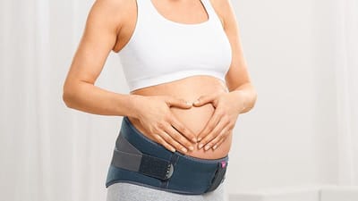 Medi - Lumbamed Maternity Zwangerschapsband - Bekkenband - Maat (tailleomtrek): 2: 105 - 120 cm