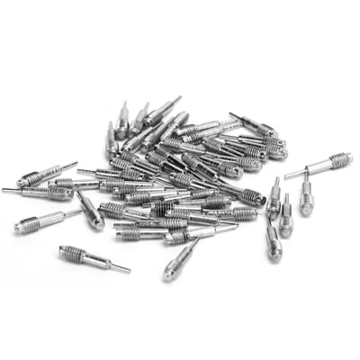 50 stuks Horlogeband Link Verwijderaar Gereedschap Vervangingstips Horloge Reparatie Onderdelen Accessoire gray