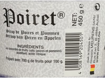 Poiret Appel/Peren Stroop