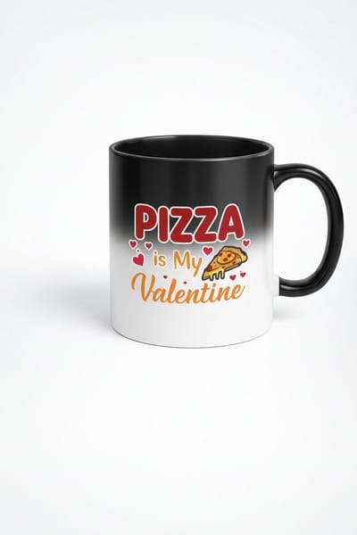 Magische 'Pizza is My Valentine' Mok | Hittegevoelig Valentijnscadeau voor Pizzaliefhebbers