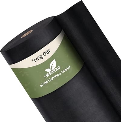 Onkruiddoek - Worteldoek Vlies - Tuinonderhoud - Water & UV Bestendig - 100m² 2x50m - Zwart