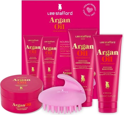 Lee Stafford - Argan Oil Nourishing Giftset - 250+250+200ml