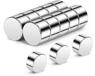 Solidchoice - Set van 10 Sterke Neodymium Magneten voor Kantoor en Thuis