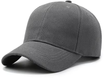 Scoby - Pet - Baseball Cap - Baseball Pet - 6 Panelen - Cotton Hat - Verstelbaar - Katoen - Antraciet