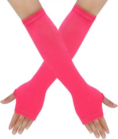 Bovista Armstukken - Polswarmers - Armwarmers Dames - Duimopening - Roze