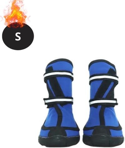 Bovista Hondenschoenen Pootbeschermer - Hondenschoenen - 4 Stuks - Hondenschoentjes - Pootbescherming Hond - Waterbestendig - Antislip - Blauw - S