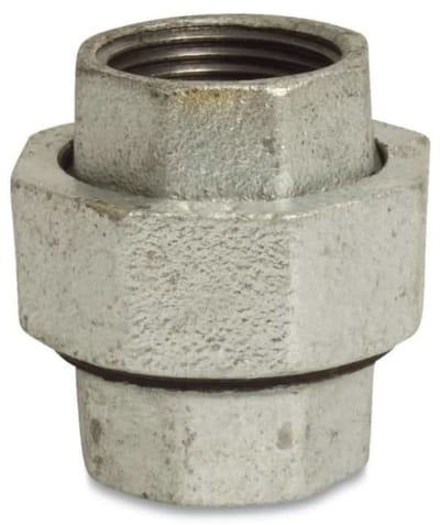 Tempergietfitting 3/8" Binnendraad, Conisch