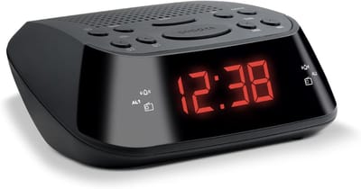 DailySupplies® Digitale Wekker - Wekkerradio - Reiswekker - Zwart