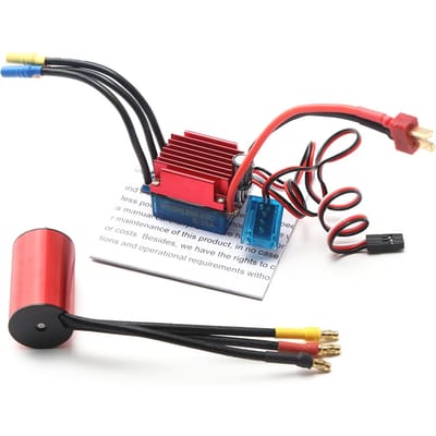 S2440 2440 Borstelloze Motor 4600KV 35A Borstelloze ESC Elektrische Snelheidsregelaar Vervanging voor 4600kv rood