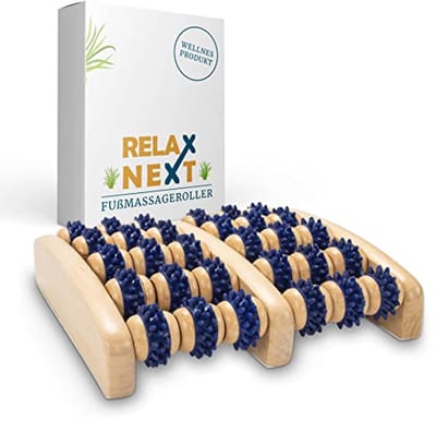 Voetmassageroller van Hout - Reflexzone ontspanning voor Thuis