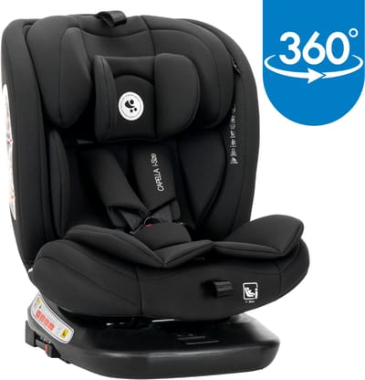 Lorelli Capella - Autostoeltje - i-Size - 40-150 cm - 360° draaibaar - Zwart