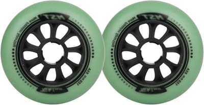 Skeelerwielen Set - Vervangende Wielen - Soepel Skaten - Duurzaam PU Materiaal - 4 Wielen 90mm - Zwart