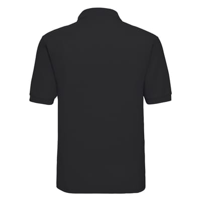 Russell Heren Klassiek Polycotton Poloshirt (Zwart)