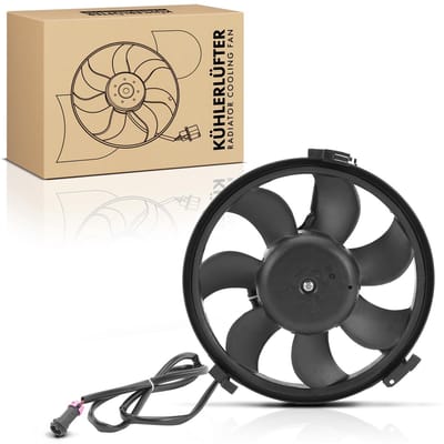 Frankberg 1x Motorradiator enkele ventilator