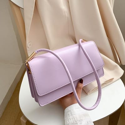 Kleine Modieuze Messenger Bag Voor Vrouwen Nieuw Vierkant Ontwerp Crossbody Tas Vrouwelijk PU Leer Dagelijks Flap Schoudertassen Portemonnee