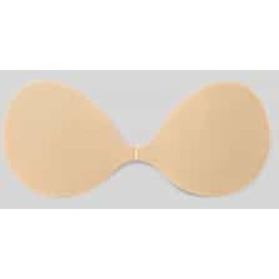 Plak bh - plak bh push up - MAGIC Bodyfashion My Magic Bra - Zelfklevende bh - plak bh cup A - Beige - Strapless bh - bh accessoires - BH voor open rug - BH zonder achterkant