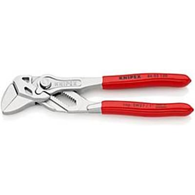 KNIPEX tang tang, L 150 mm, klembreedte 27 mm, verchroomd, kunststof bekleed, DIN ISO 5743