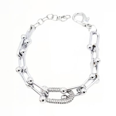 Silver Link Bracelet