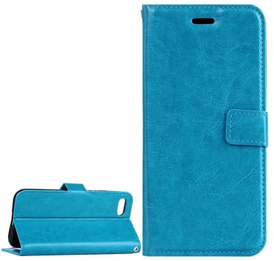 Bookcase Geschikt voor: iPhone 7 / 8 / SE 2020 / SE 2022 - Turquoise - portemonnee hoesje - Book Cover