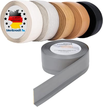 Plint PVC - Zachte Wandlijst - Vloer Afwerking - Zelfklevende Achterkant - 50x15mm 10 Meter - Eiken Design
