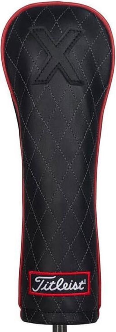 Titleist Headcover Hybrid Leder Jet Black