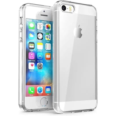 Hoesje voor iPhone SE 2020 2022 7 8 6 6S Plus 5S 5 SE TPU Siliconen Transparante Zachte Hoes voor APPLE iPhone 7 8 Plus Achterkant for iPhone SE 2022 blue